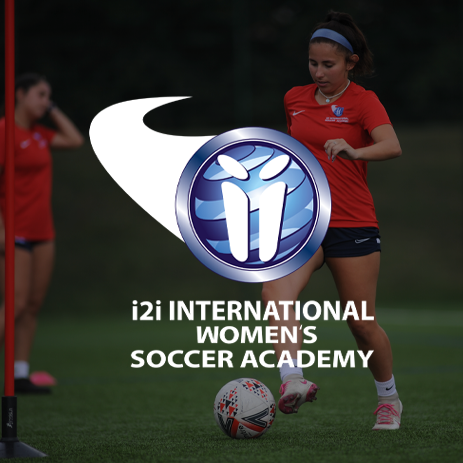 Image: i2i International Women's Soccer Academy logo