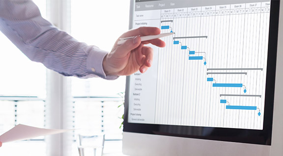 Project Management Gantt Chart