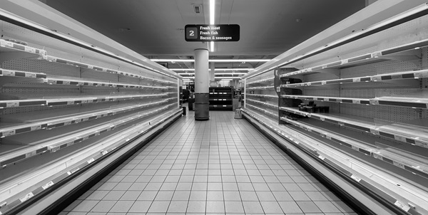 Social Psychology and Coronavirus - empty shelves