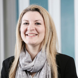 Simone Dappert smiling for the camera