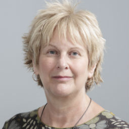 a woman smiling for the camera