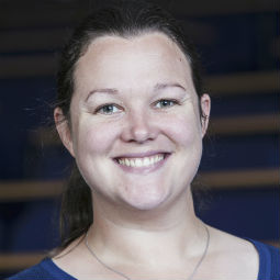 a person smiling for the camera