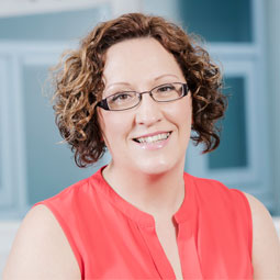 a person smiling for the camera