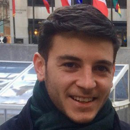 a man smiling for the camera