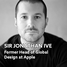 Jonathan Ive posing for the camera