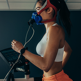 women on treadmill