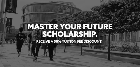 Master Your Future Scholarship: Receive a 50% tuition fee discount.