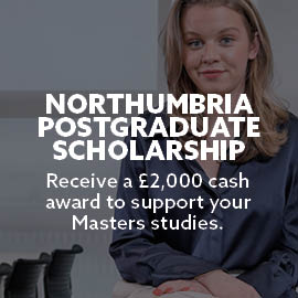 northumbria postgraduate scholarship single pod