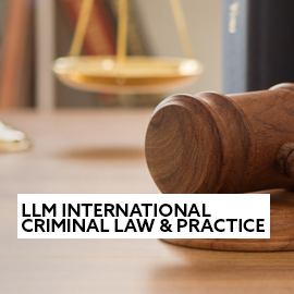 LLM International Criminal Law and Practice