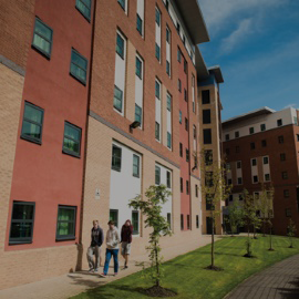 Camden Court Accommodation External View of Building