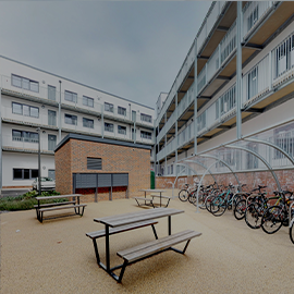 Camden Court Accommodation External View of Building