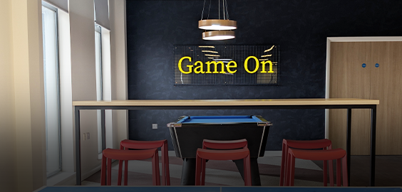 Trinity Square common room double pod