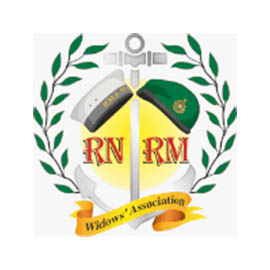 Royal Navy Royal Marines Widows Association logo