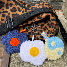 key rings on bag