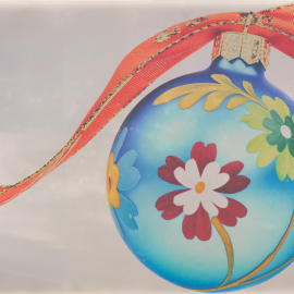 painted bauble