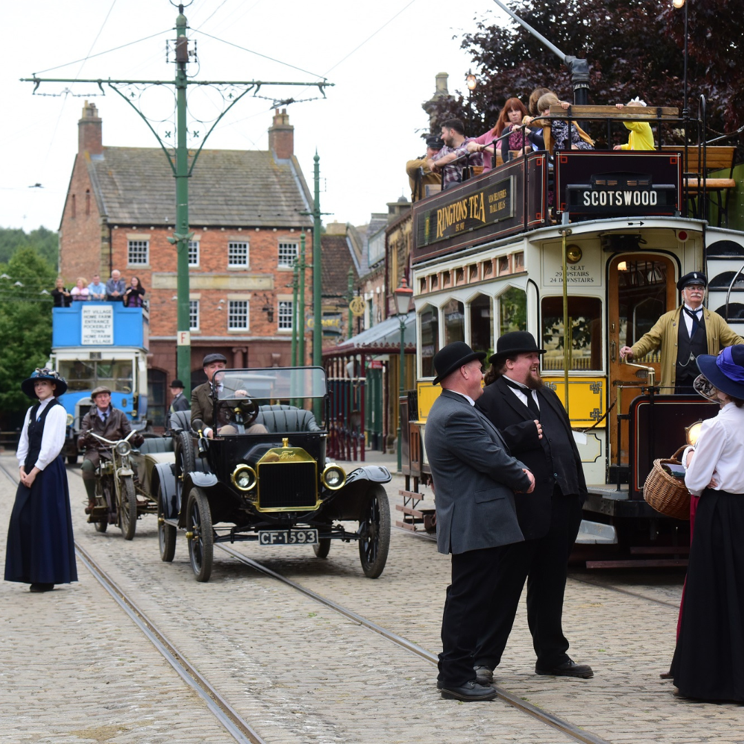 old fashioned street
