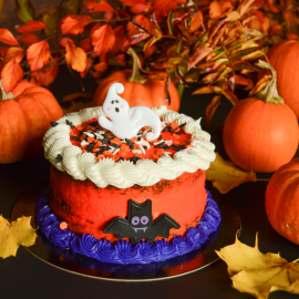 halloween themed cake
