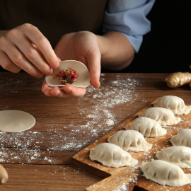 nourish dumplings