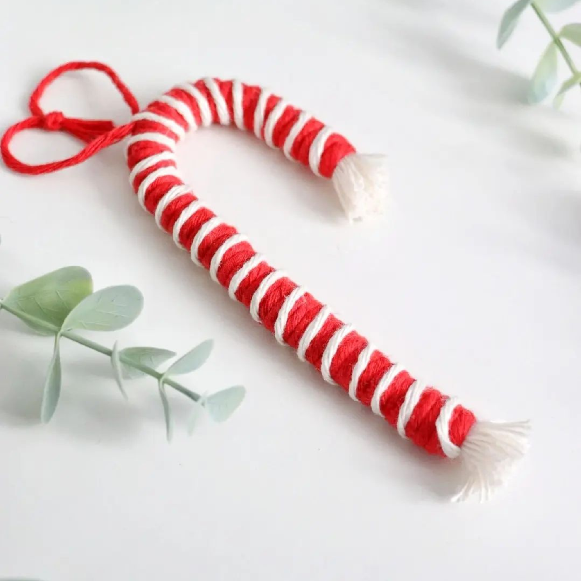 wool candy cane