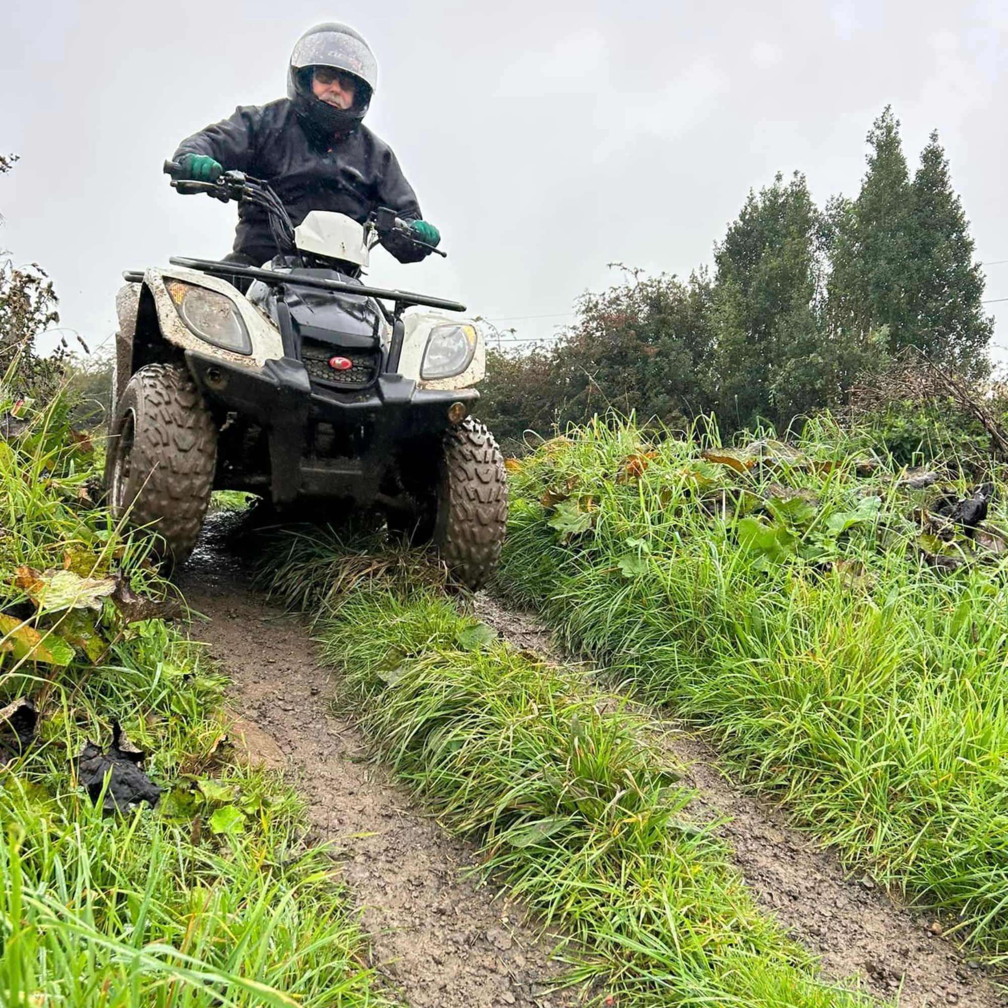 man on quadbike