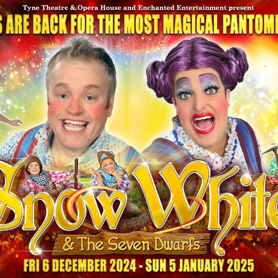 snow white pantomime poster