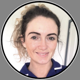 Woman smiling into the camera