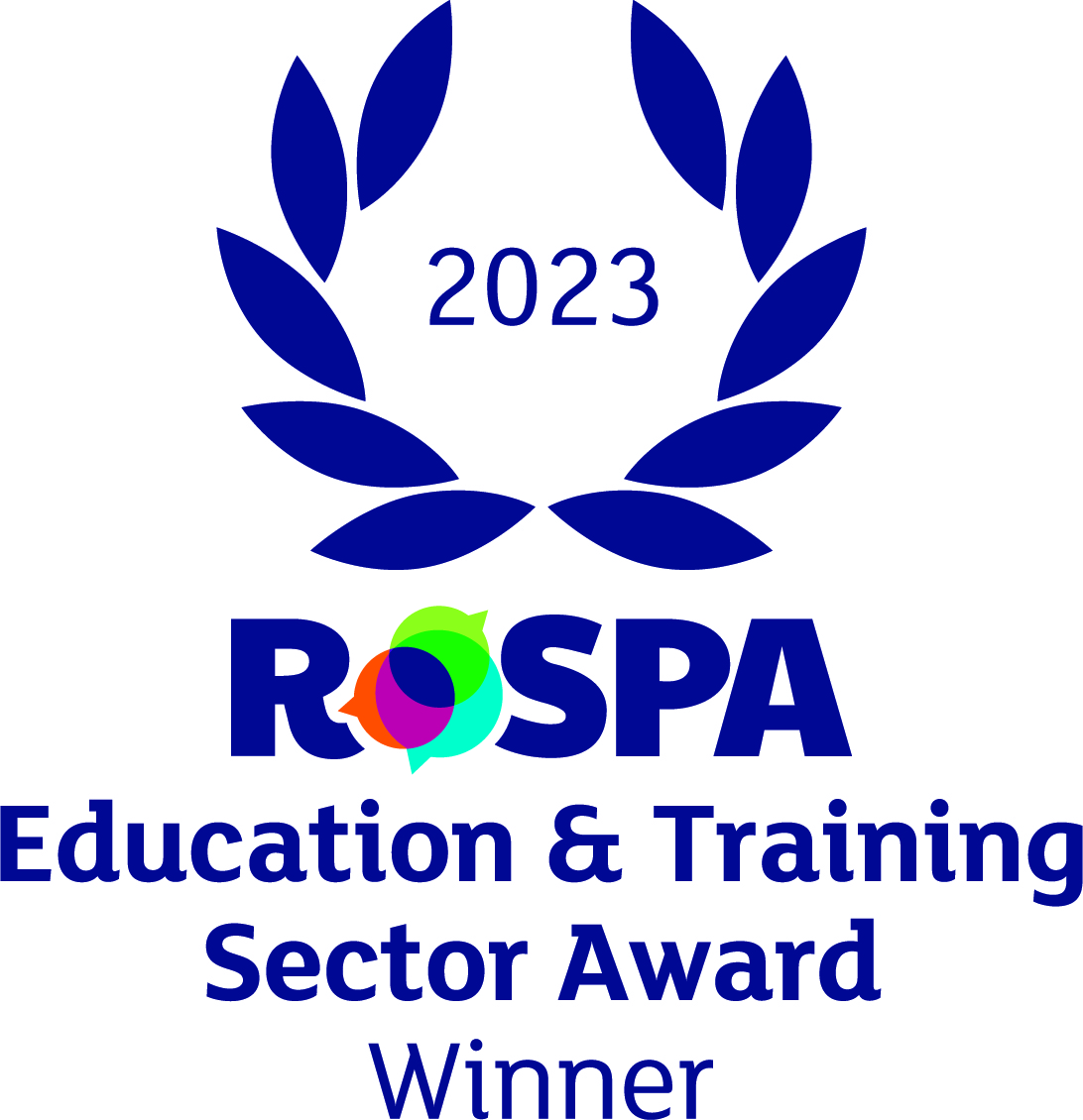 ROSPA 2023 Education and Training Sector Award Winner.