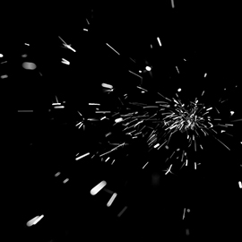 fireworks in the sky
