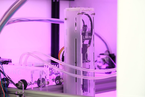 Abstract image of lab equipment