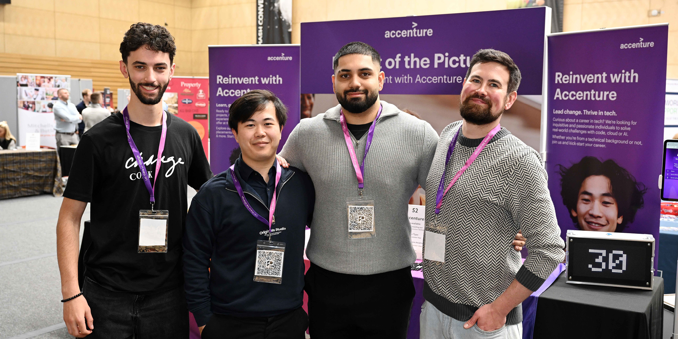 Accenture Sponsorship Stand - Careers Fair 25