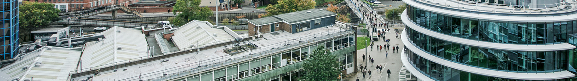 shot of campus