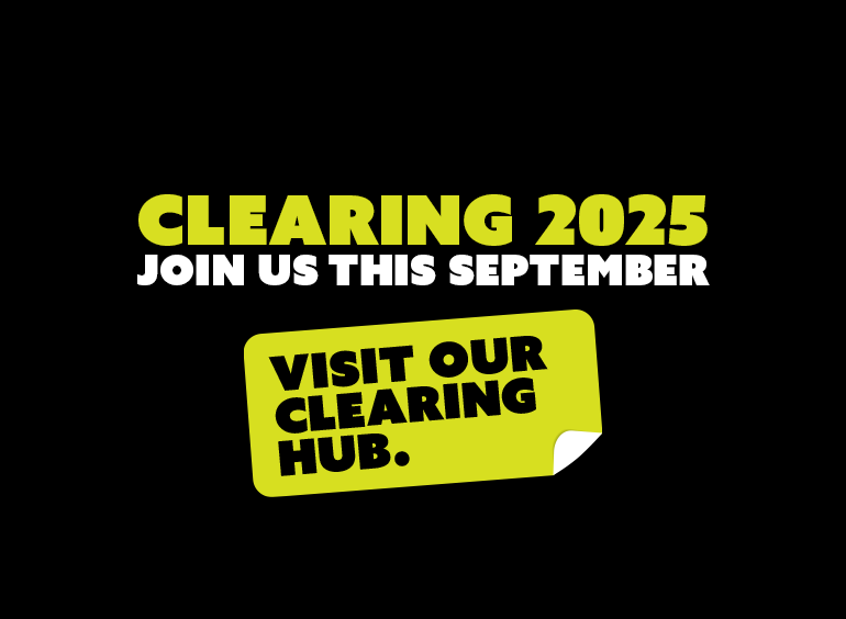 Clearing 2025. Join us this September. Visit our Clearing Hub.