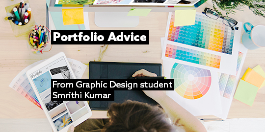Portfolio advice guidelines from a graduate