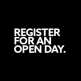 Register for an open day pod