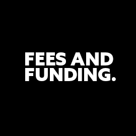 Fees and Funding text