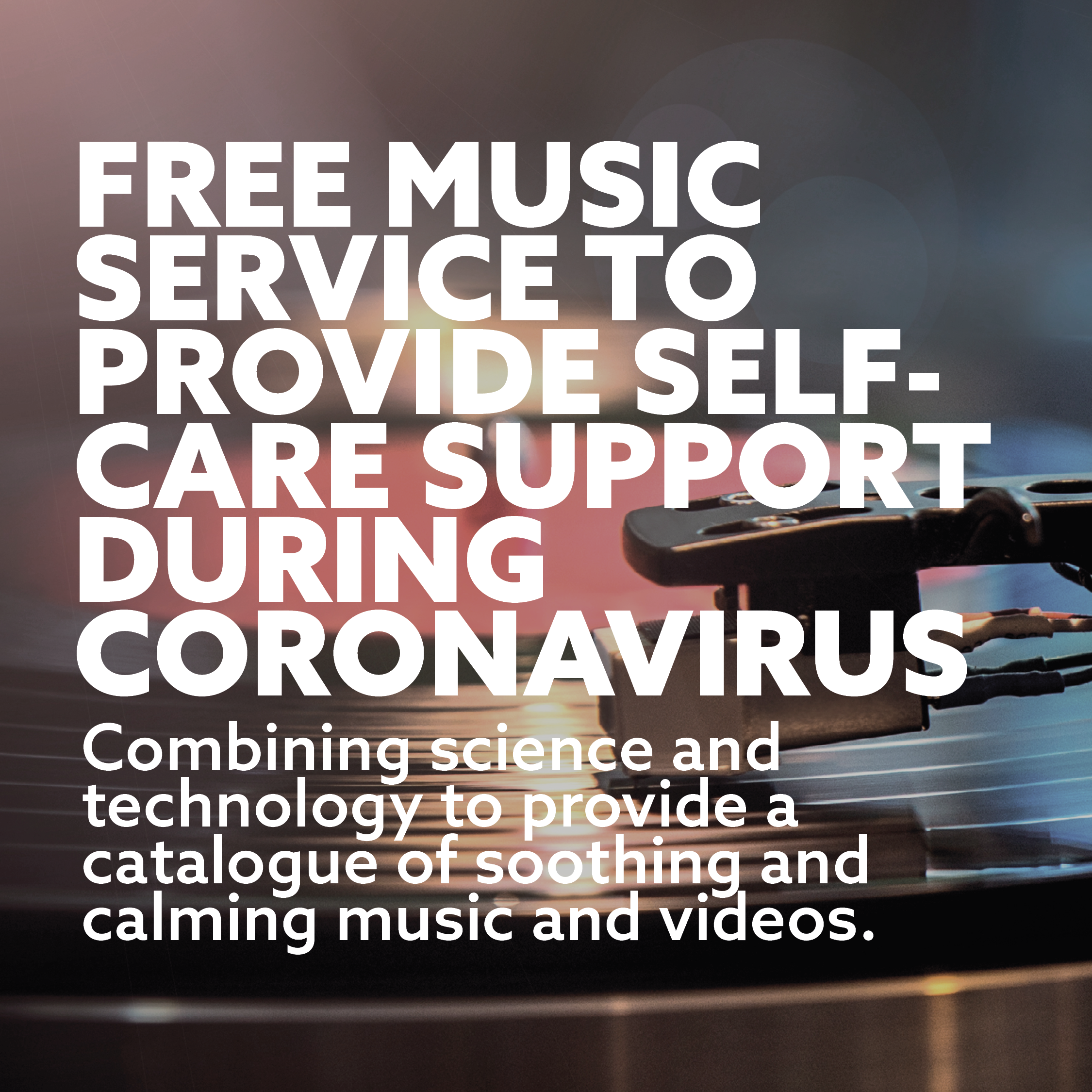 Free music service developed for selfcare