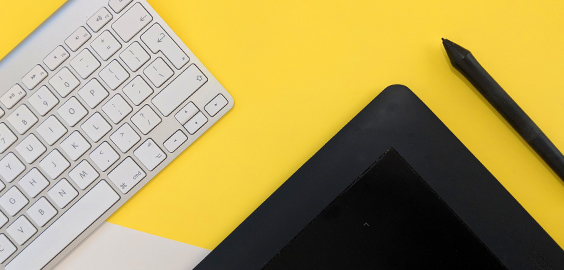 a close up of a computer keyboard