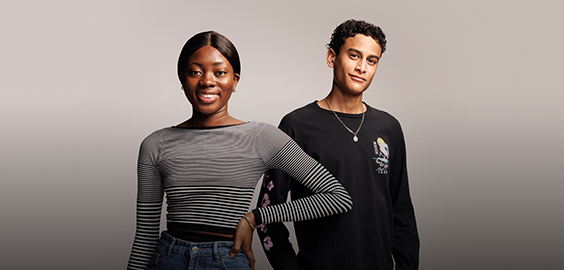 Image of two students