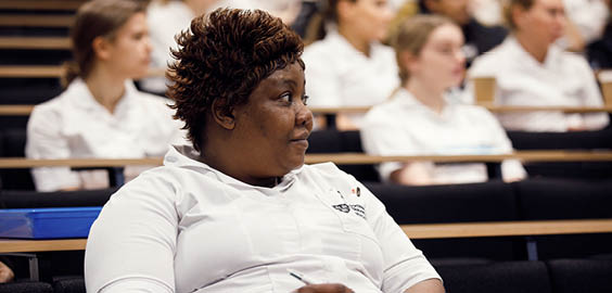 nursing students in a lecture