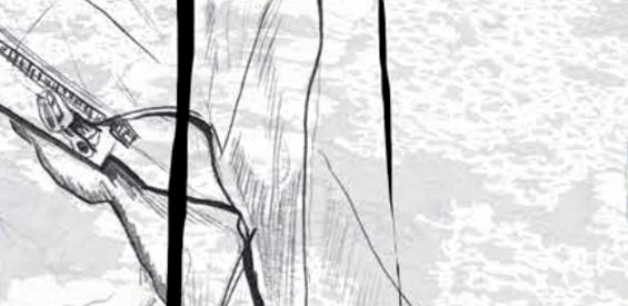 white animated text on black background advertising the reveal degree show