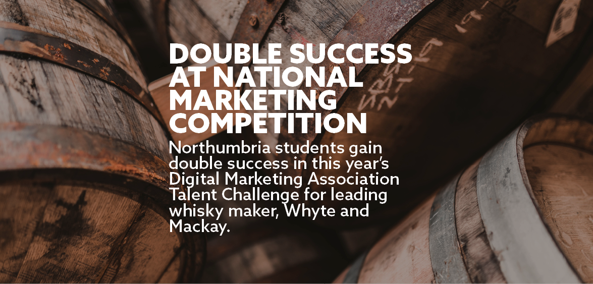 Northumbria students whiskey 